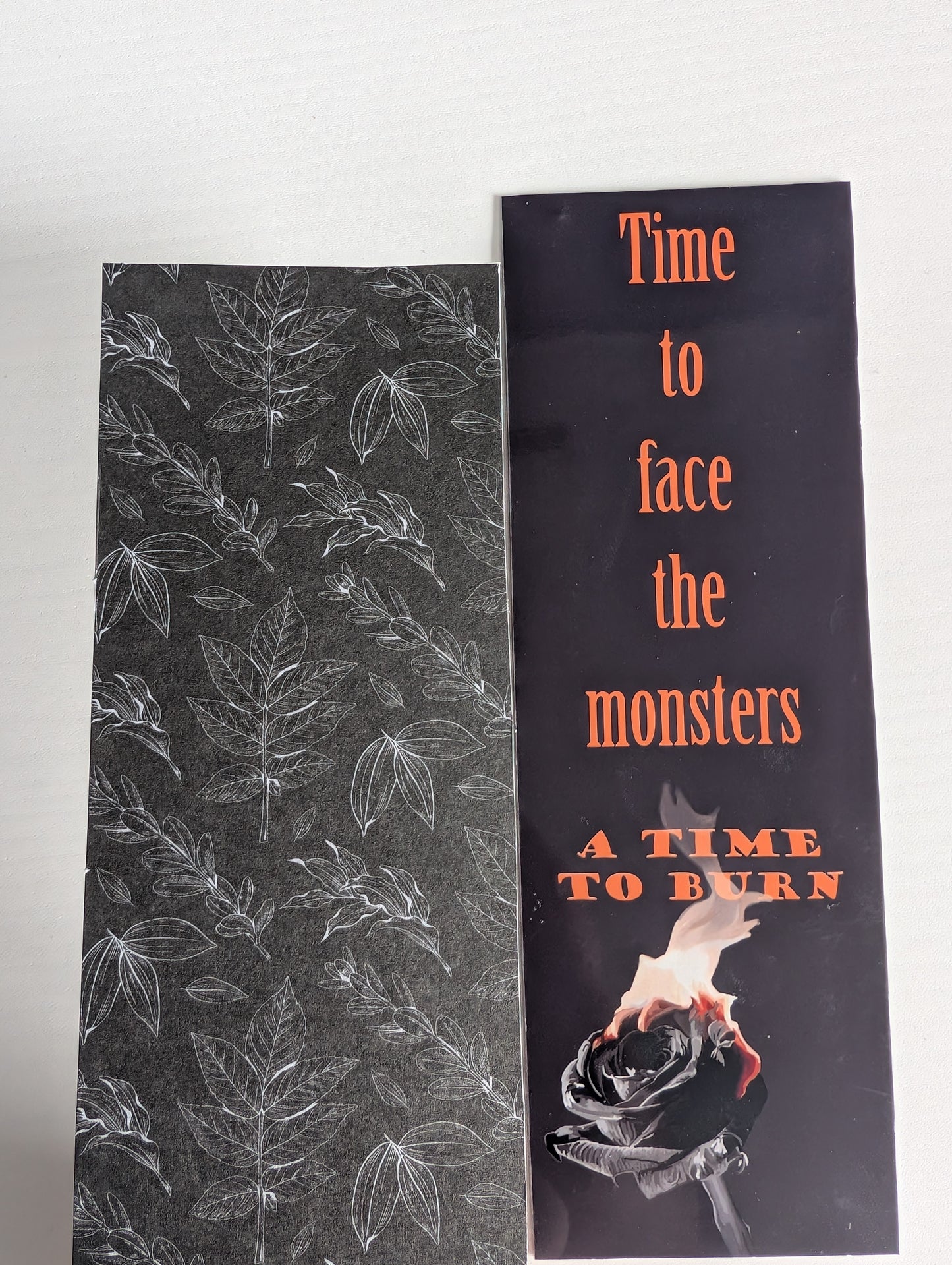 A Time To Burn Bookmark - Face the monsters