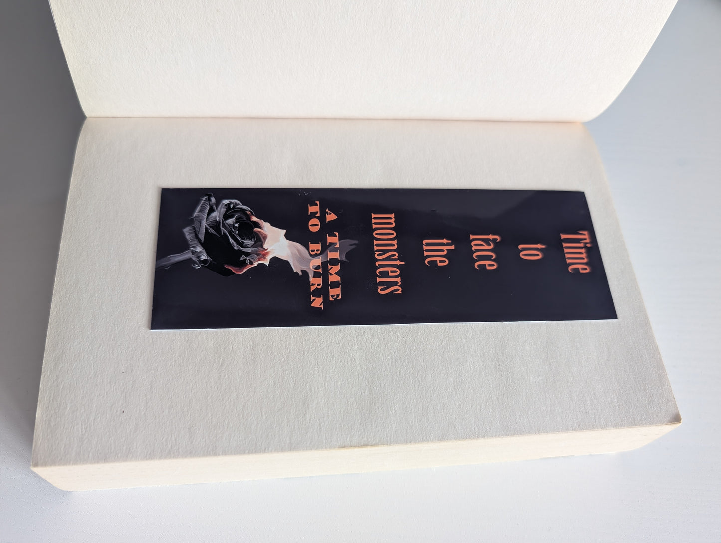 A Time To Burn Bookmark - Face the monsters