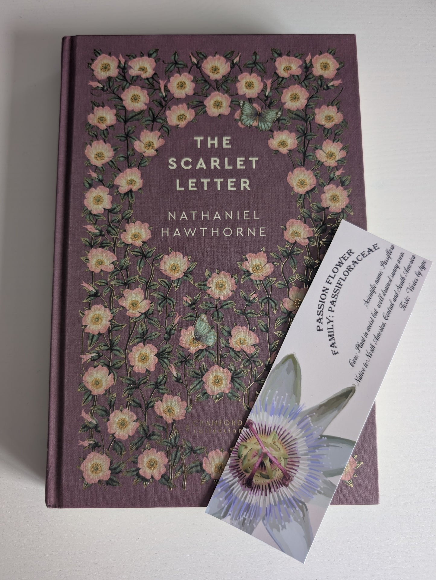 Flower bookmark