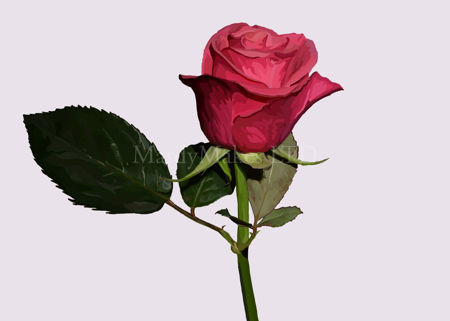Rose - Digital Painting