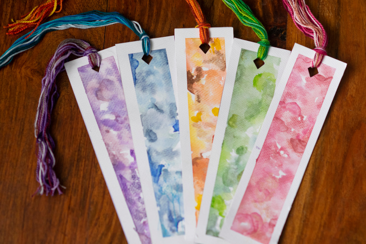 Watercolour Bookmark