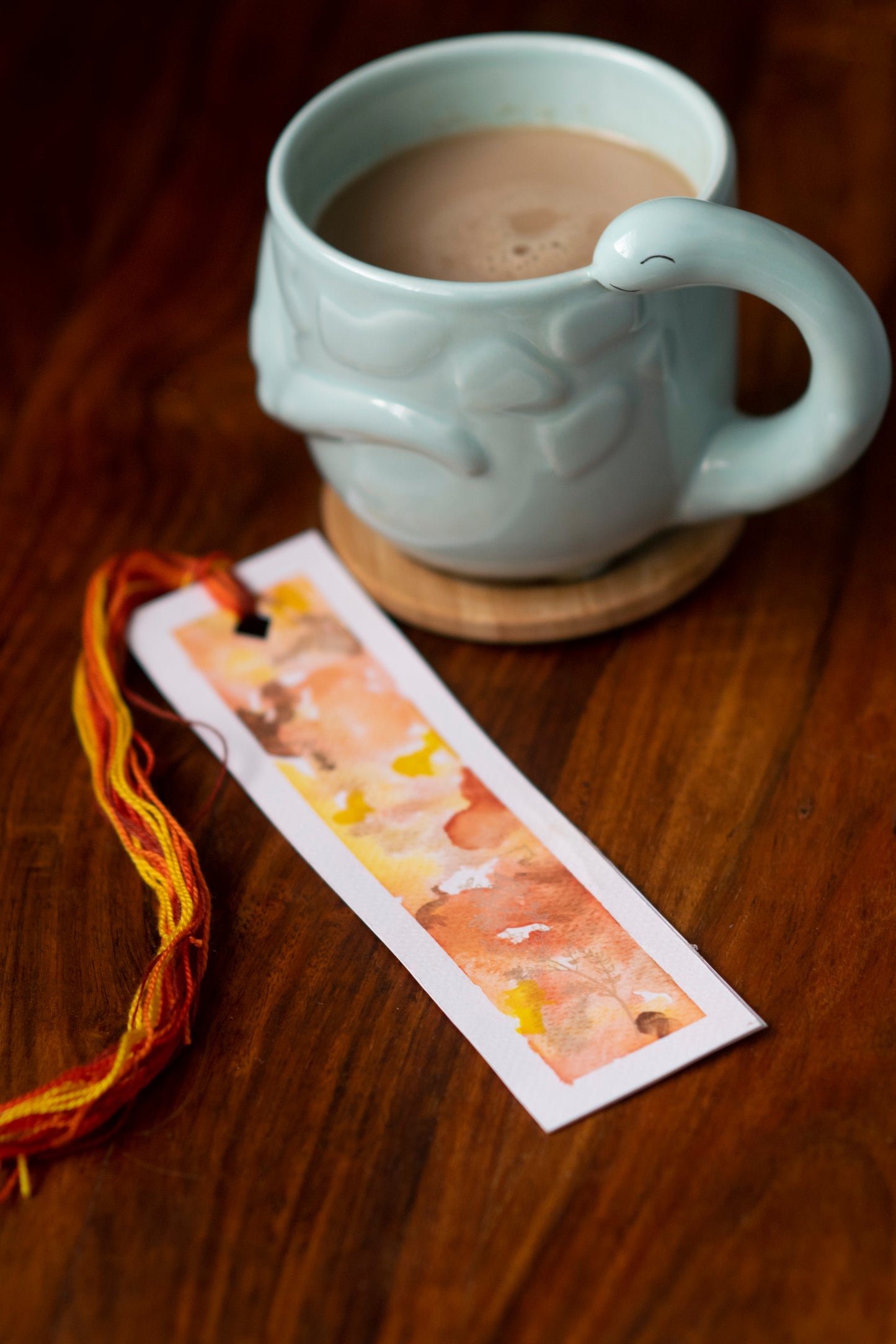 Watercolour Bookmark