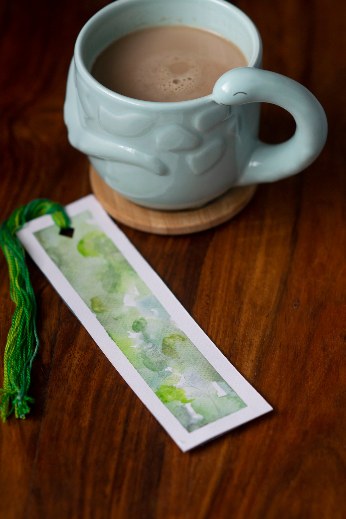 Watercolour Bookmark