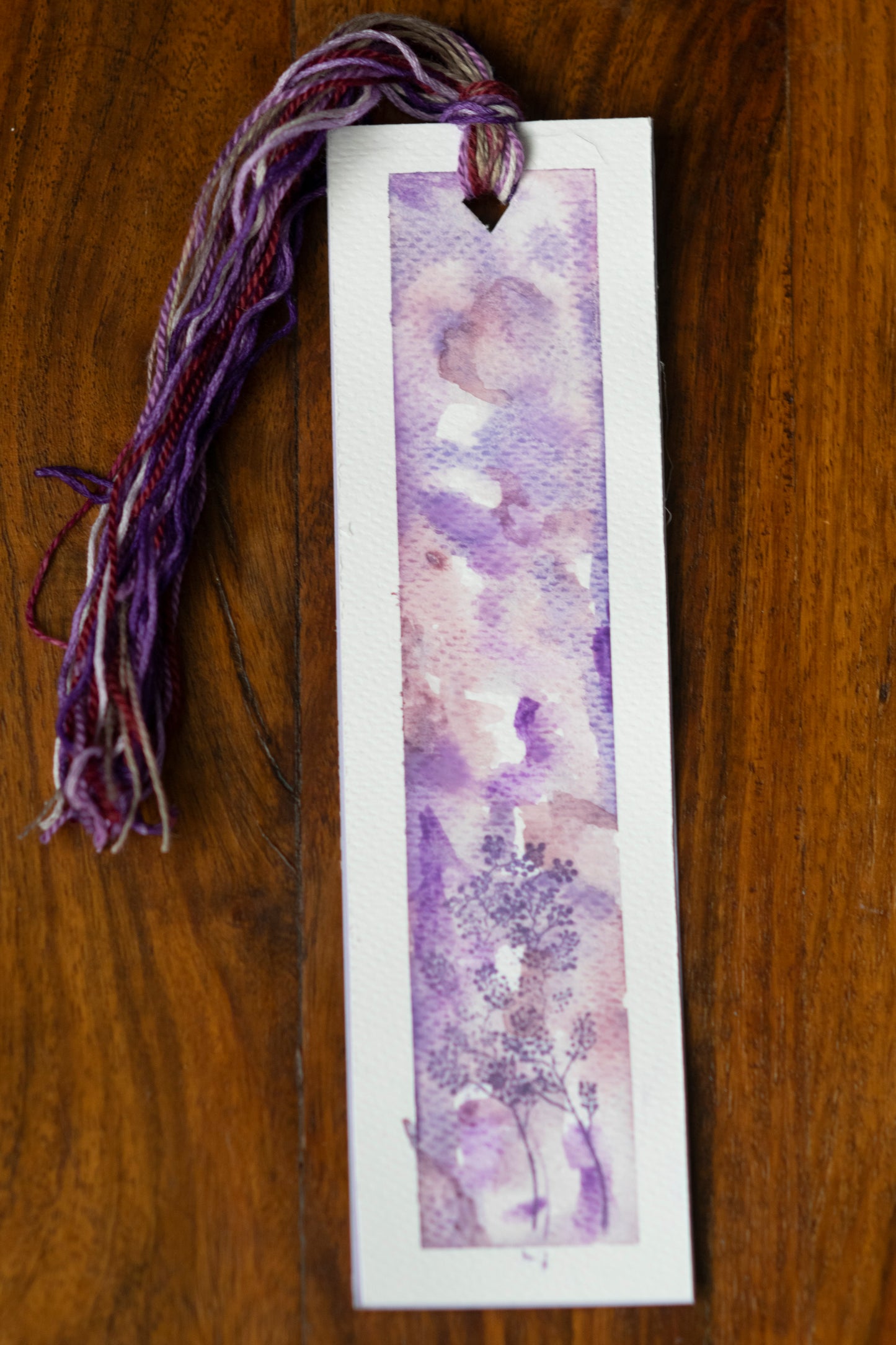 Watercolour Bookmark