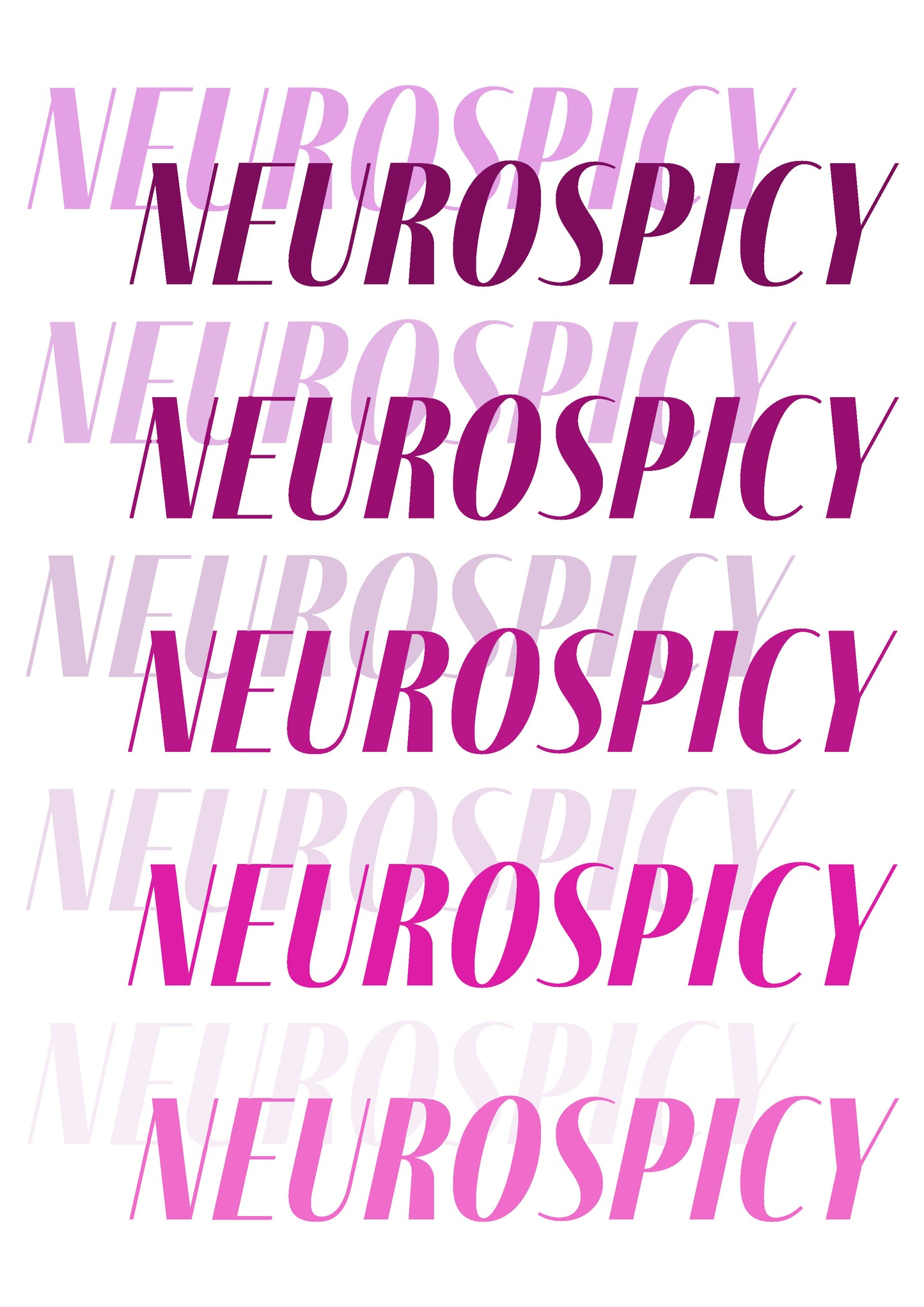 Neurospicy print