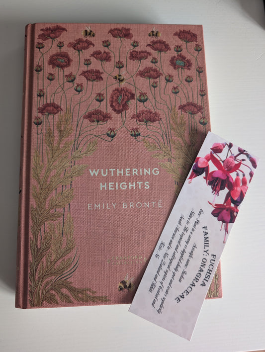 Flower bookmark