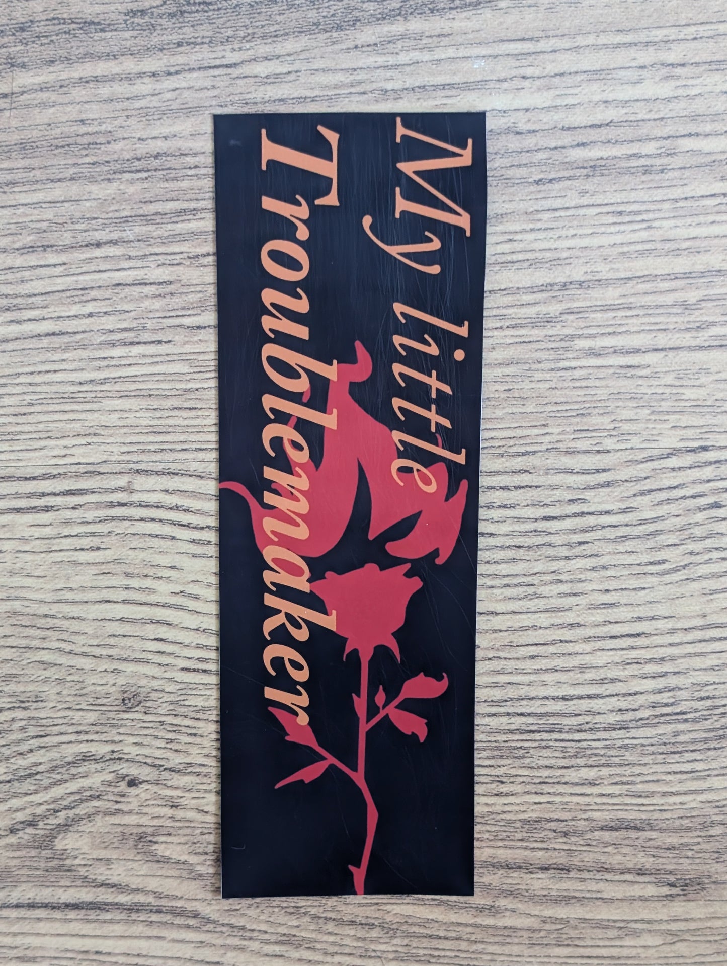 A Time To Burn Bookmark - Troublemaker