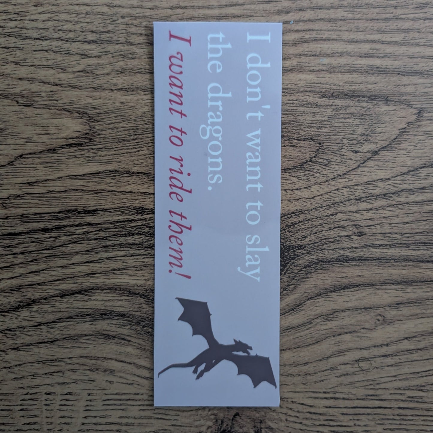 Dragon Icon Bookmark