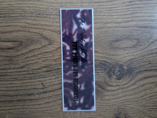 Smoke words bookmark