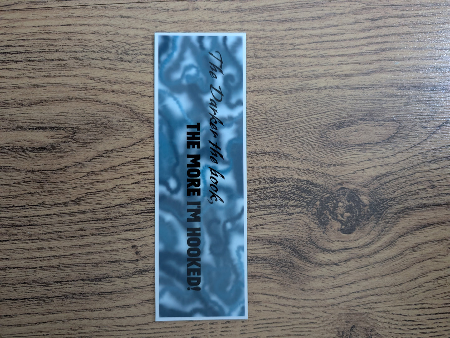 Smoke words bookmark