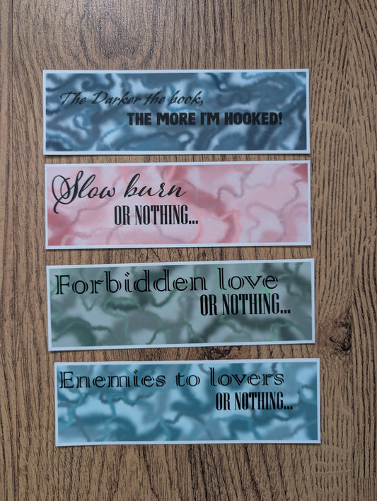 Smoke words bookmark