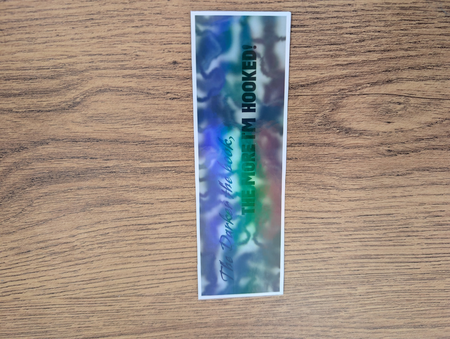 Smoke words bookmark