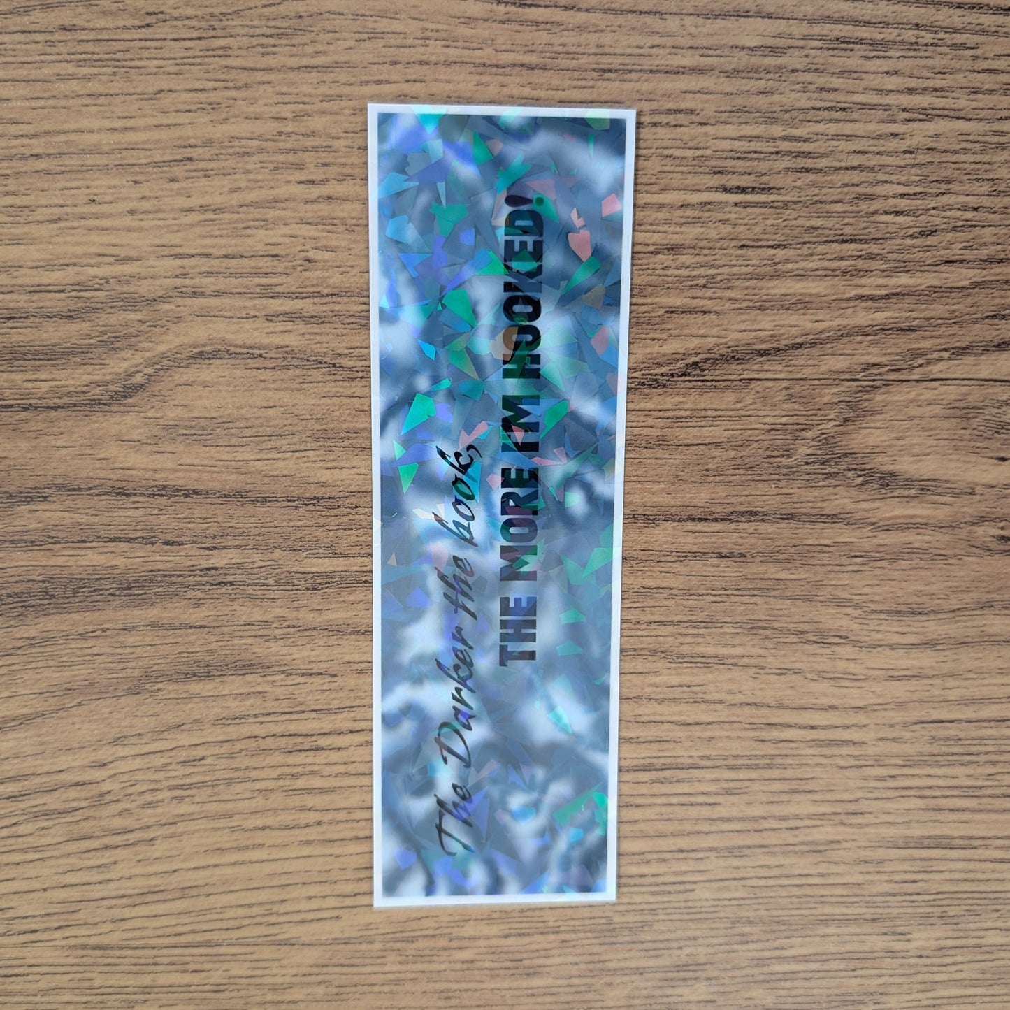 Smoke words bookmark