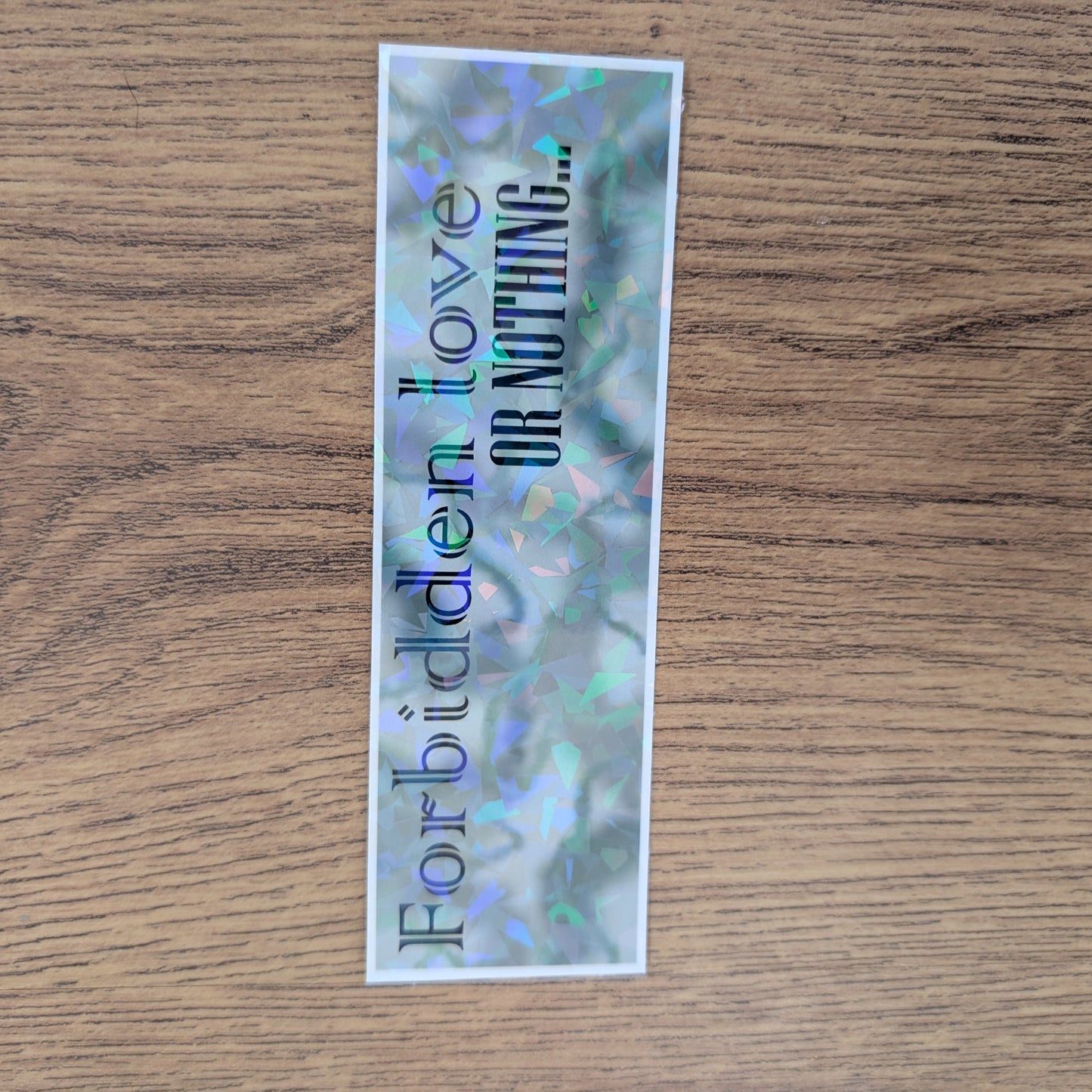 Smoke words bookmark
