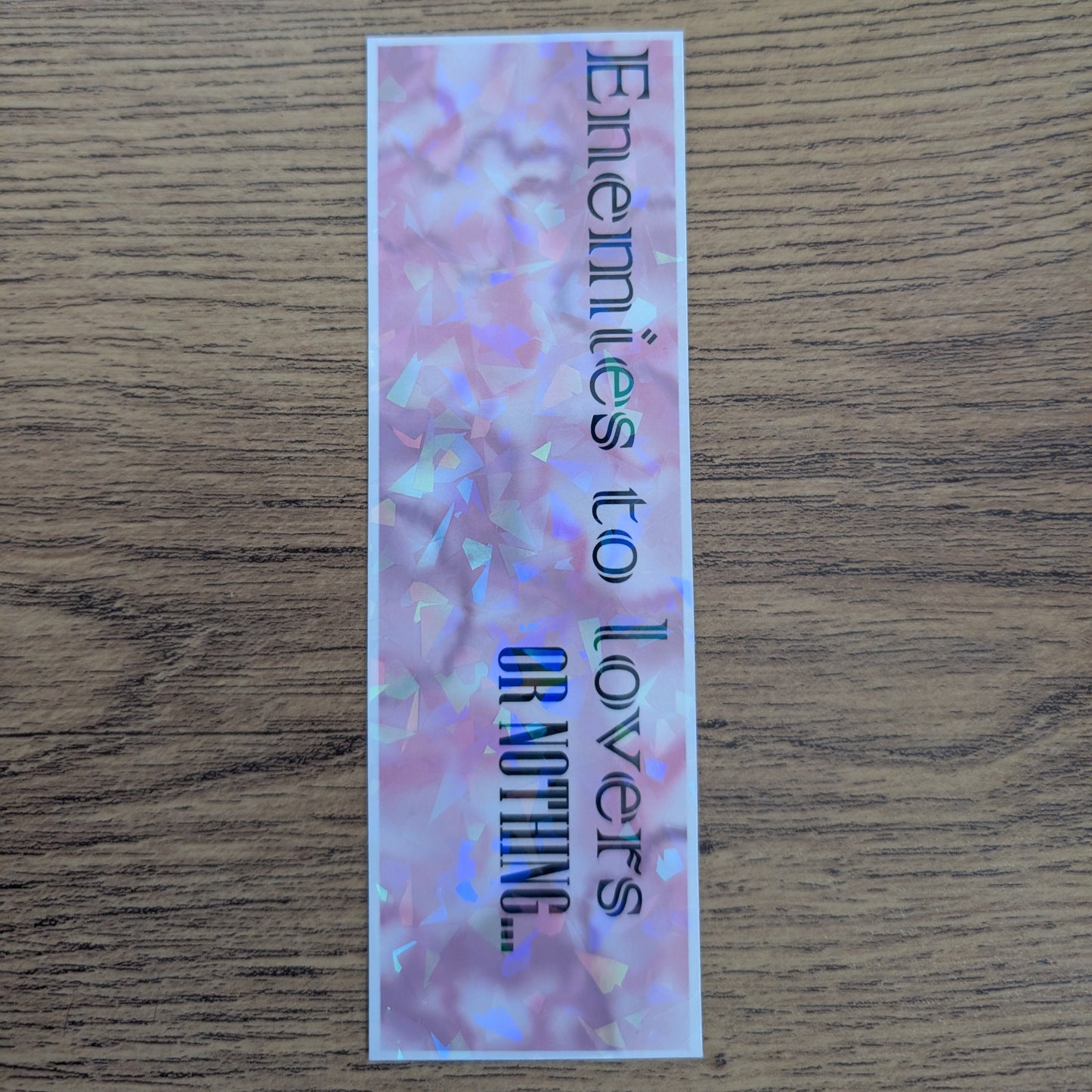 Smoke words bookmark